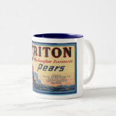 Tasse 2 Couleurs poires de triton (Devant droit)