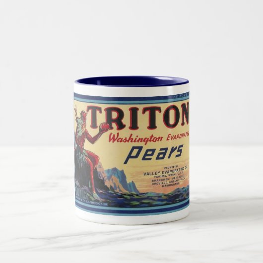 Tasse 2 Couleurs poires de triton (Centre)