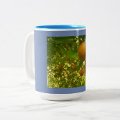 Tasse 2 Couleurs Poires florissantes (Devant gauche)