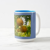 Tasse 2 Couleurs Poires florissantes (Devant droit)