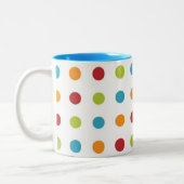 Tasse 2 Couleurs Pois (Gauche)