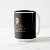 Tasse 2 Couleurs Poison de Funny Bee | Honey Bee Lover (Devant droit)