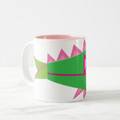 Tasse 2 Couleurs Poisson (Devant gauche)
