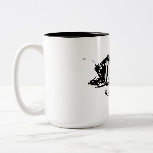 TASSE 2 COULEURS POISSON (Gauche)