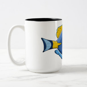 Tasse 2 Couleurs poisson, aquarium, photos de la nature