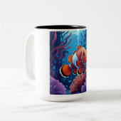 Tasse 2 Couleurs Poisson clown (Devant gauche)