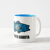 Tasse 2 Couleurs Poisson Dakota du Sud (Devant droit)