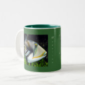 Tasse 2 Couleurs Poisson de l'État d'Hawaii (Devant gauche)