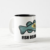Tasse 2 Couleurs Poisson Delaware (Devant gauche)
