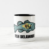 Tasse 2 Couleurs Poisson Delaware (Centre)
