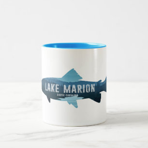 Tasse 2 Couleurs Poisson du lac Marion en Caroline du Sud