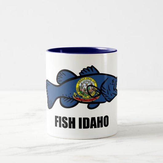 Tasse 2 Couleurs Poisson Idaho (Centre)