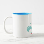 Tasse 2 Couleurs Poisson Jésus Fleur De Lis (Gauche)