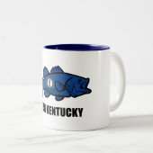Tasse 2 Couleurs Poisson Kentucky (Devant droit)