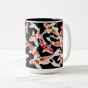 Tasse 2 Couleurs Poisson koi