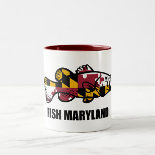 Tasse 2 Couleurs Poisson Maryland