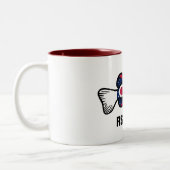 Tasse 2 Couleurs Poisson Ohio (Gauche)