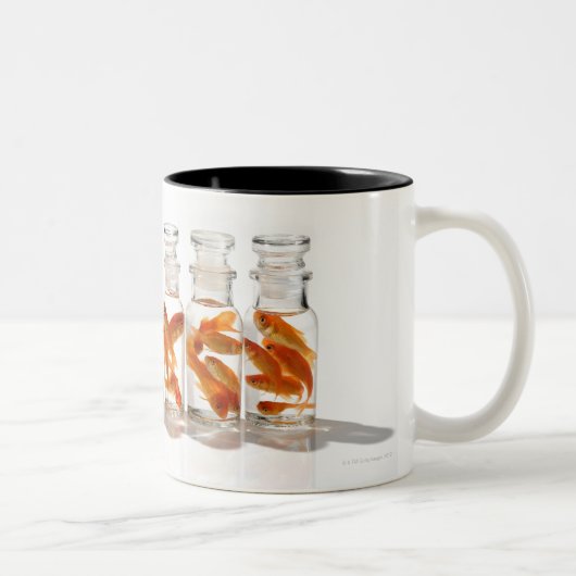 Tasse 2 Couleurs Poisson rouge (Droit)