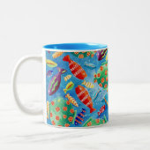 Tasse 2 Couleurs Poisson tropical (Gauche)
