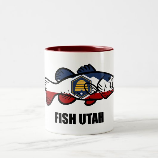 Tasse 2 Couleurs Poisson Utah (Centre)