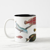 Tasse 2 Couleurs Poissons (Gauche)