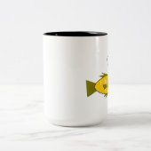Tasse 2 Couleurs Poissons et Chic. (Centre)