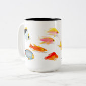 Tasse 2 Couleurs Poissons hawaïens endémiques, Edition spéciale (Devant gauche)