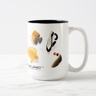 Tasse 2 Couleurs Poissons hawaïens endémiques, Edition spéciale