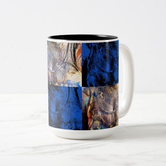 Tasse 2 Couleurs poitrine de carnaval (Devant droit)