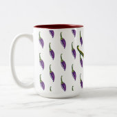 Tasse 2 Couleurs Poivrons pourpres (Gauche)