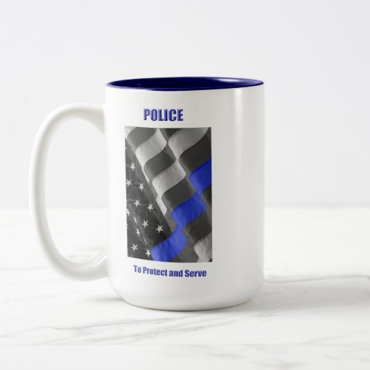 Tasse 2 Couleurs Police (Gauche)