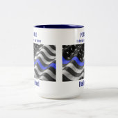 Tasse 2 Couleurs Police à la retraite (Centre)