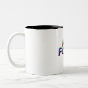 Tasse 2 Couleurs police art