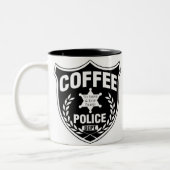 Tasse 2 Couleurs Police de café (Gauche)
