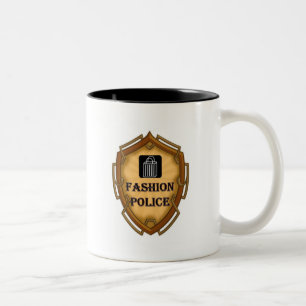 Tasse 2 Couleurs Police de mode