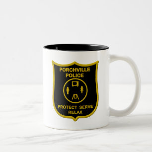 Tasse 2 Couleurs Police de Porchville