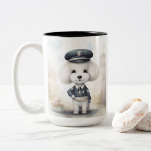 Tasse 2 Couleurs Police Police Police Force...Loi & ordre