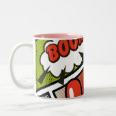 Tasse 2 Couleurs Polices de bande dessinée ! (Gauche)