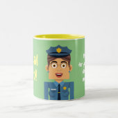 Tasse 2 Couleurs Policia (Centre)