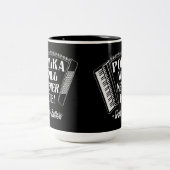 Tasse 2 Couleurs Polka ne mourra jamais les fans de Dresde (Centre)