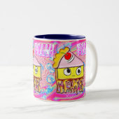 Tasse 2 Couleurs Polly Cake - tortina - (Devant droit)