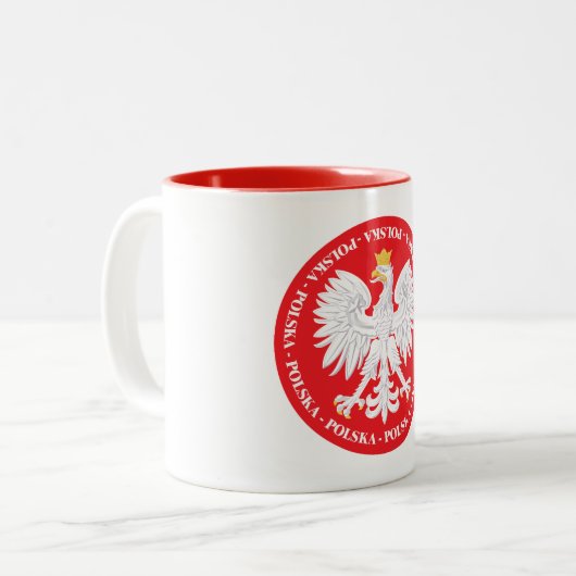 Tasse 2 Couleurs Polska 4 (Devant gauche)