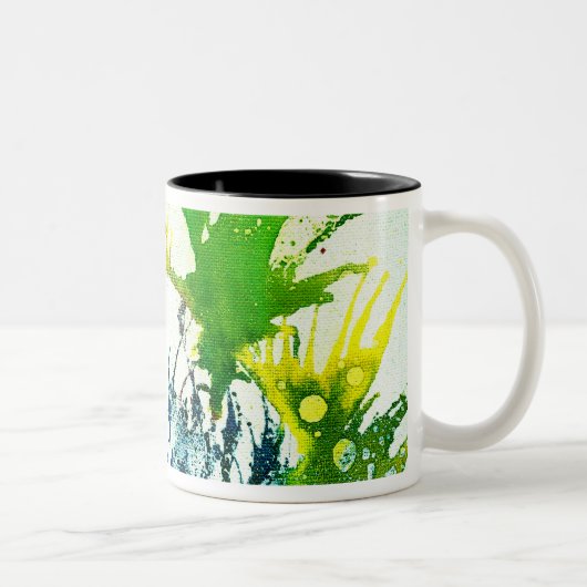 Tasse 2 Couleurs Polychromoptique #2B par Michael Moffa (Droit)