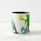 Tasse 2 Couleurs Polychromoptique #2B par Michael Moffa (Centre)
