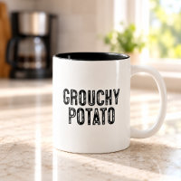 Pomme de terre grognon Citation drôle pour les ama