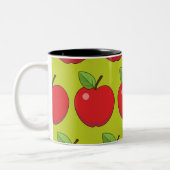 Tasse 2 Couleurs Pomme rouge (Gauche)