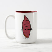 Tasse 2 Couleurs Pommes de terre d'ignames d'igname de patate douce (Gauche)