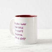 Tasse 2 Couleurs Pompier (Devant gauche)
