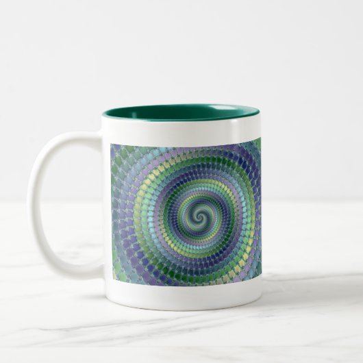 Tasse 2 Couleurs Pondering - Fractal (Gauche)