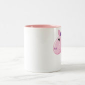 Tasse 2 Couleurs Poney mignon (Centre)